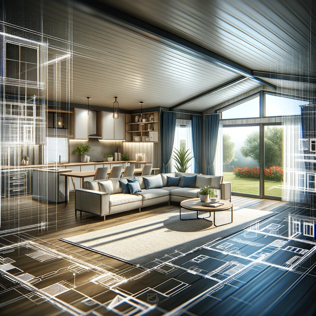 manufactured home floorplans A manufactured home floorplan