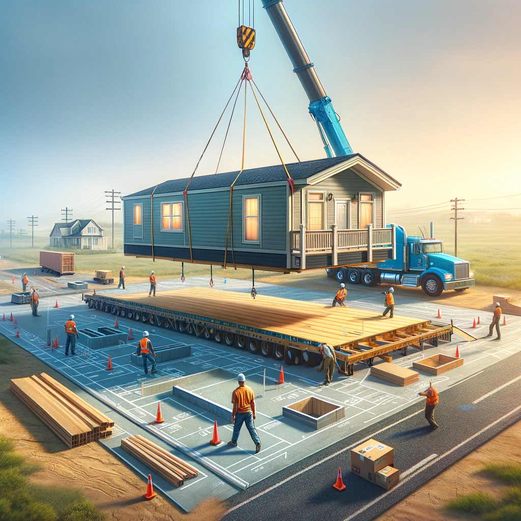 Installation of a manufactured home
